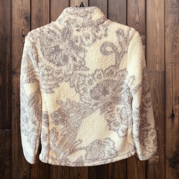 Avalanche Jacket Women Fleece Full Zip Floral Print - Picture 4 of 9